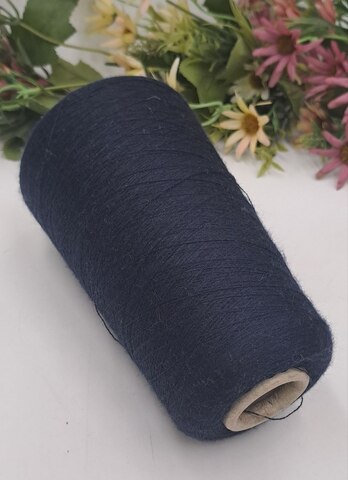 Charlotte Papi Fabio меринос с шелком 3000м/100гр Темно-синий 4804
