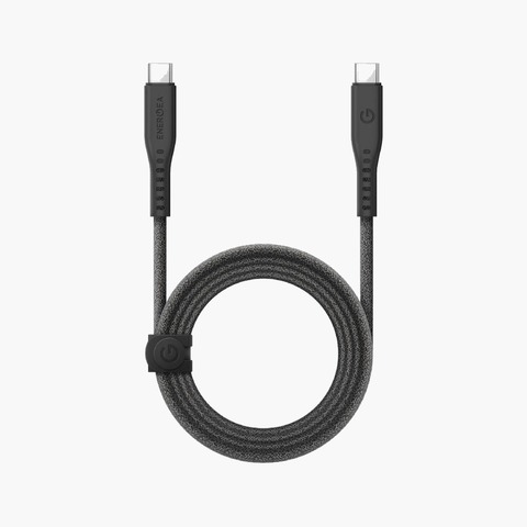 Кабель Energea Flow USB 2.0, USB-C to USB-C, 240W 3M, Черный | Black
