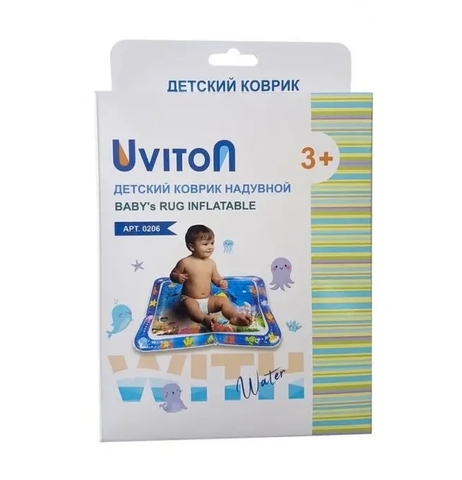 Детский надувной коврик Uviton с 3 месяцев