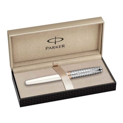 Ручка 5th mode Parker Sonnet`11 F540, Metal Pearl CT (S0976010)