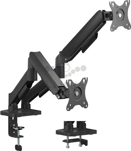 Кронштейн для мониторов Cactus CS-VM-MD-72-BK черный/белый 17"-32" макс.9кг настольный поворот и наклон