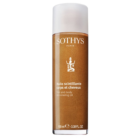 Sothys Repairing Sun Care: Мерцающее масло для тела и волос (Hair And Body Shimmering Oil)