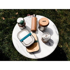 Термос black+blum, food flask, 400 мл, бирюзовый