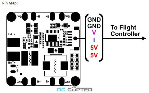 Модуль питания Holybro PM06 v2 14S micro (2-14S 70A (120A), 5.2V 3A, PDB) для Pixhawk 4/6c