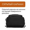 Картинка рюкзак однолямочный Ozuko 9321 Black - 8