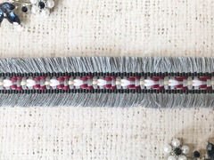 Тесьма текстиль бахрома, ш. 2,6 см