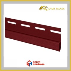 Планка Финишная Альта Профиль Канада Плюс Премиум Т14  Красный 3м