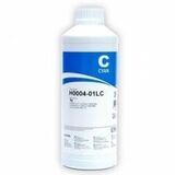 Чернила водорастворимые InkTec H0004-1LC Cyan для HP Designjet 100, 110, 70, 510 Business Inkjet 2800, 1200, 1000, 2200, 2600, Officejet Pro k850, Color InkJet CP1700, DesignJet 800ps, 500ps, 510, 800, 815, 820 (картриджи HP10 и HP11) 1 литр