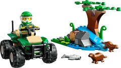 Конструктор LEGO City 60394 Среда обитания Квадроцикл и выдры