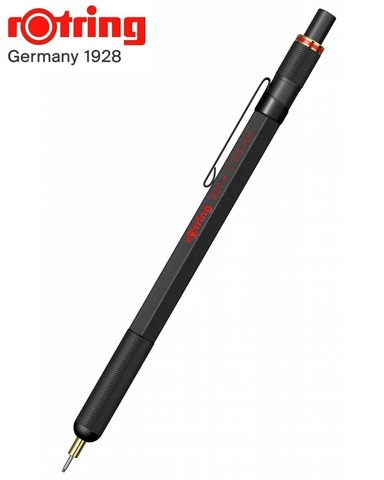 Карандаш механический Rotring 800+ Matte Black, 0.5 mm  (1900181)