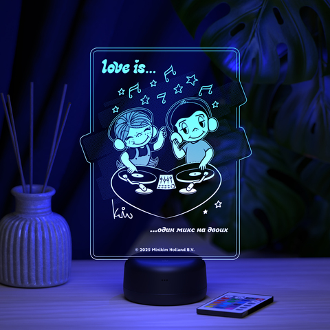 Love is - это один микс на двоих