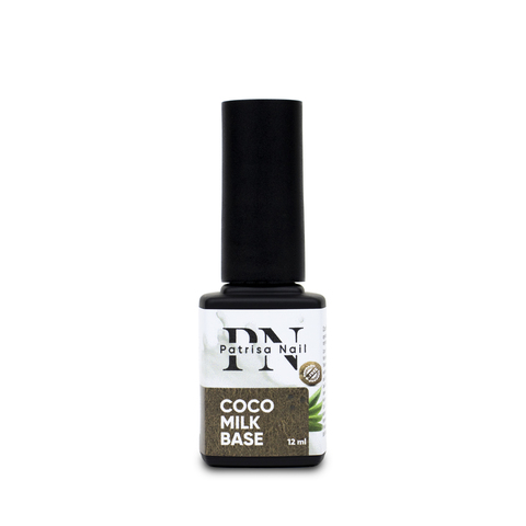 Patrisa Nail, База каучуковая для гель-лака белая Coco milk base 12 мл