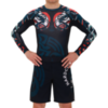 Рашгард Hardcore Training Nordic Pattern Black Russian L/S
