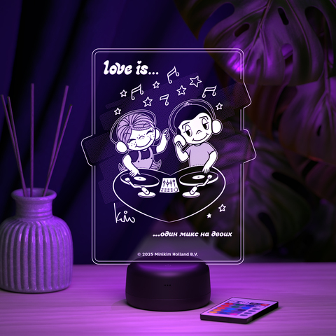 Love is - это один микс на двоих