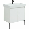 Aquanet 302526 Тумба с раковиной Nova Lite 75 2 дв. цв. бел. глянец (302526)