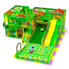 Детский игровой лабиринт "Сказочный остров" 98,3 м² (11,5x8,55x4 м)