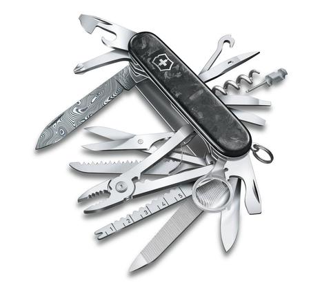 Нож складной Victorinox Swiss Champ Carbon Damast LE 2021 (1.6791.J21)