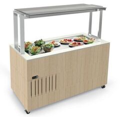 СТОЛ ШВЕДСКИЙ ОХЛ. ENOFRIGO FAST GOURMET ISOLA SVT FISSA RF1400 A1FASTGOFRF14P СЕР.ПЕПЕЛ