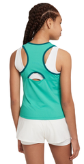 Теннисная футболка для девочки Nike Court Dri-Fit Victory Tank - clear jade/geode teal/white