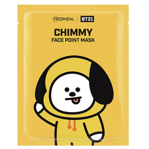 Тканевая маска-стикеры Mediheal BT21 Chimmy Face Point Mask, 20 мл