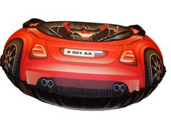 Санки Ватрушка Тюбинг "Super Car Red"