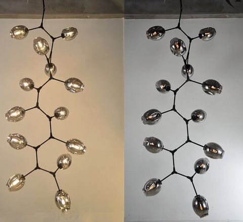 Люстра Branching Bubbles Black 13