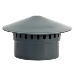 Зонт ПП (полипропилен) для канализации Дн 110 вентиляционный, Ростурпласт