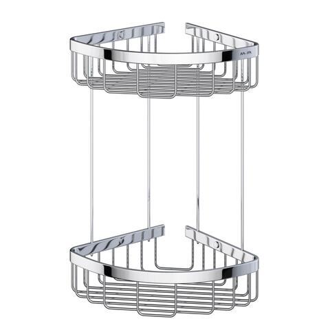Am.Pm A7452200 Sense L Корзина для душа угловая двухъярусная. хром
