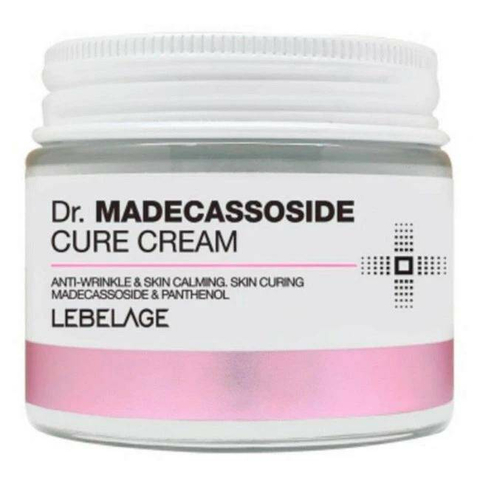 Lebelage Cream Крем для лица успокаивающий с мадекассосидом Lebelage Dr. Madecassoside Cure Cream