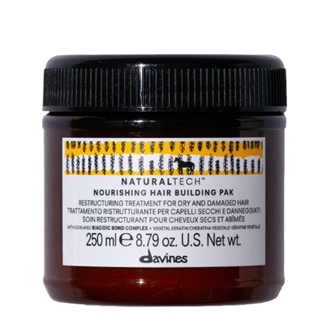 Davines NaturalTech NOURISHING: Питательная восстанавливающая маска (Hair Building Pak)