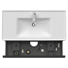 DE435601818 Duravit D-Neo Тумбочка подвесная, 984x452хh625 мм, 2 ящика, цвет: Белый матовый (для раковины 236710)