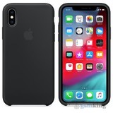 Silicone Case iPhone X/XS Black (Чёрный)