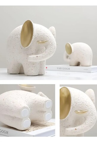 Статуэтка Golden ear elephant B
