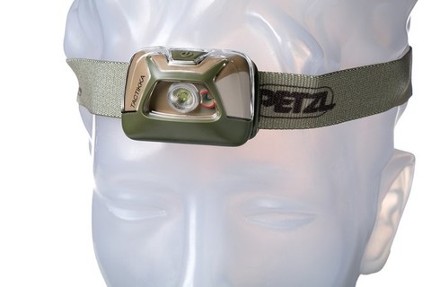 Картинка фонарь налобный Petzl Tactikka Пустыня - 2