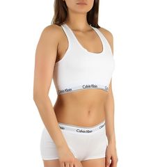 Женский комплект белый топ и боксеры Calvin Klein Women White
