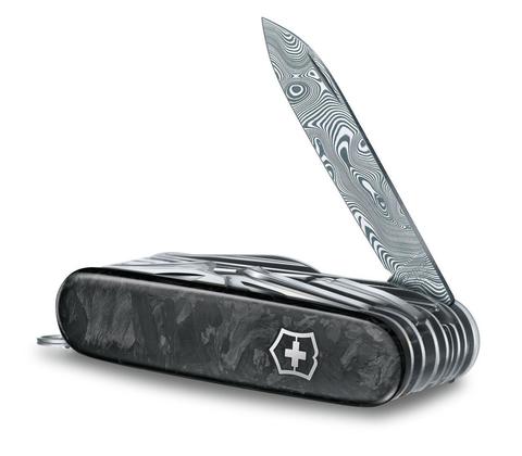 Нож складной Victorinox Swiss Champ Carbon Damast LE 2021 (1.6791.J21)