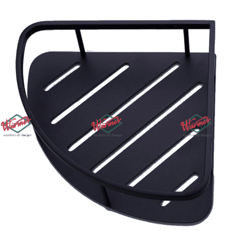 Полочка угловая Warmer Black Line 5526876