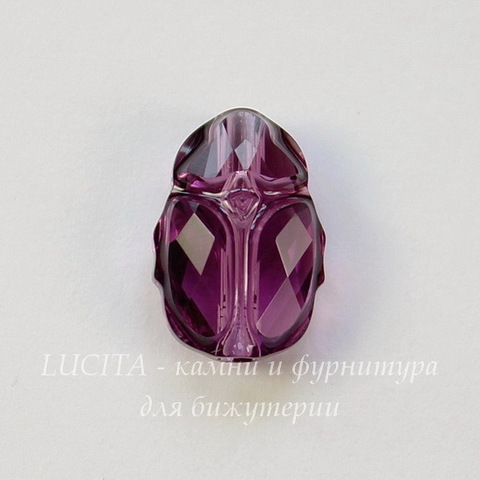 5728 Бусина Скарабей Сваровски Amethyst 12 мм