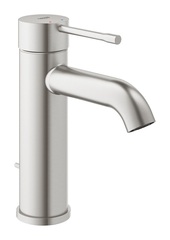 Grohe Essence 24171DC1 Смеситель для раковины  с донным клапаном, S-Size, суперсталь фото