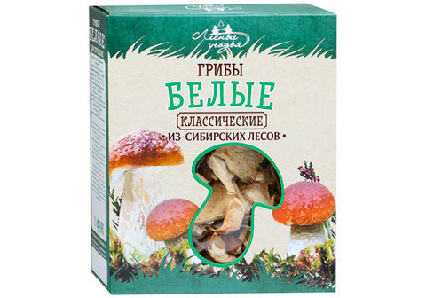 Белые грибы сушеные "Лесные Угодья", 45г