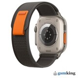 Apple Watch Trail Loop 49mm Black/Gray - (S/M 130–180mm)