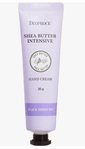 Deoproce Shea Butter Intensive Hand Cream Black Berry Bay Крем для рук с маслом ши и ароматом ягод