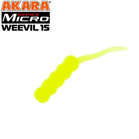 Силикон Akara MICRO Weevil 15 mm  04Y   (40 шт.)