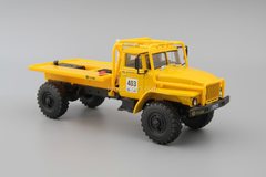 Ural-43206 truck-trial yellow 1:43 DeAgostini Auto Legends USSR Trucks SE#5