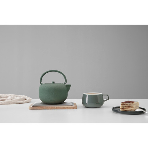 Чайник заварочный с ситечком 0.8л VIVA Scandinavia Saga Темно-зеленый