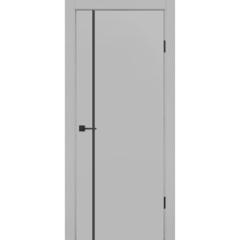 Межкомнатная дверь экошпон ДП 46.11 gray silk