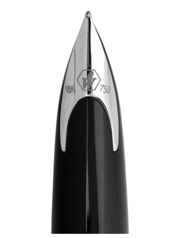 Ручка перьевая Waterman Carene Deluxe Silver Meridians CT, F (S0700170)