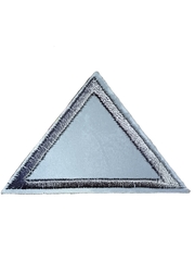 Термоаппликация светоотражающая, р. 40х65 мм