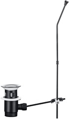 Смеситель для биде Allen Brau Infinity 5.21004-31 (с донным клапаном) черный матовый