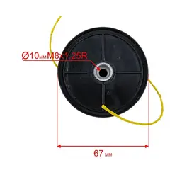 Головка триммерная оригинальная DDE GTB 400 BlueTec в сборе (909-327-068)